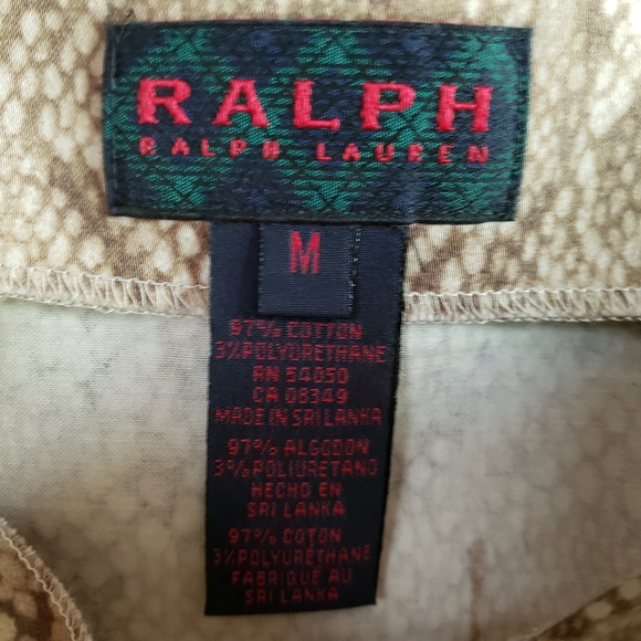 Ralph Lauren Python Print Cami Size M - Picture 5 of 7